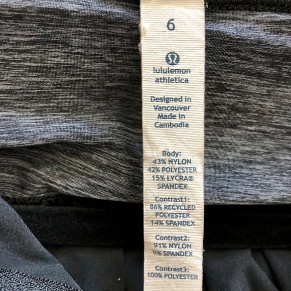 Black Lululemon long sleeve shirt with zipper - Picture 4 of 5